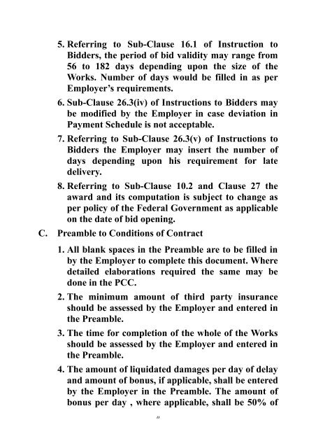 standard form of bidding documents for epc/turnkey - Pakistan ...