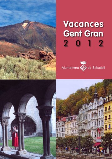 Vacances Gent Gran 2 0 1 2 - Ajuntament de Sabadell