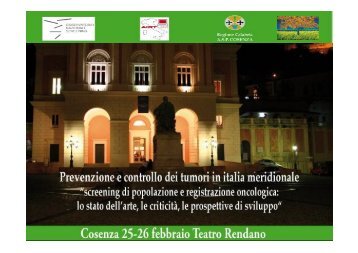 L'esperienza della Provincia di Cosenza - Associazione Italiana ...