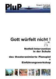 Das Theater animierte Planspiel