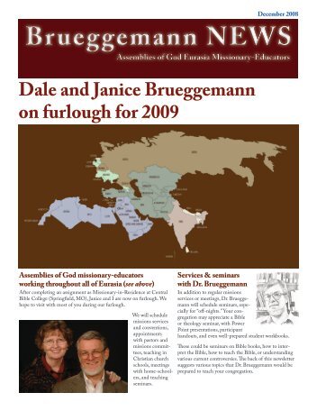 Brueggemann NEWS Brueggemann NEWS - Bible Resources