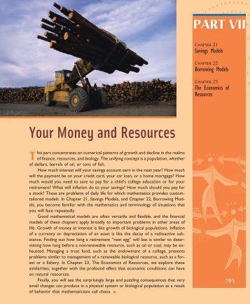 Your Money and Resources - W.H. Freeman