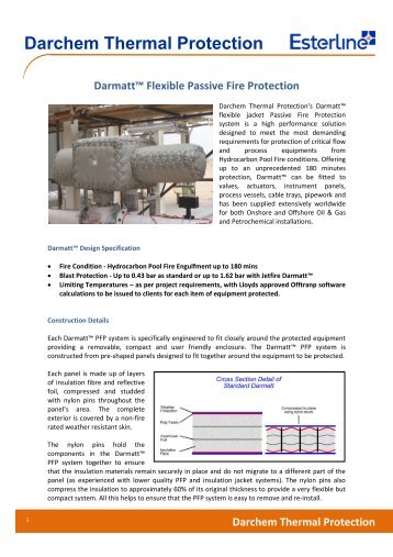 Darchem Thermal Protection - Esterline