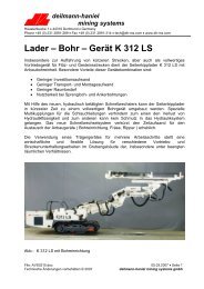 Lader – Bohr – Gerät K 312 LS