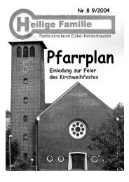 zum Pfarrplan als PDF Dokument - Kirchengemeinde Heilige ...