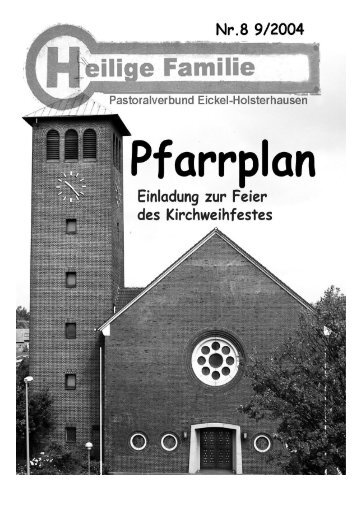 zum Pfarrplan als PDF Dokument - Kirchengemeinde Heilige ...