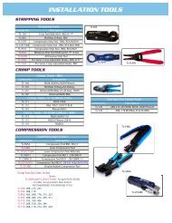 INSTALLATION TOOLS - West Penn Wire