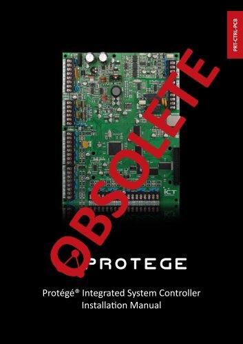 Protégé® Integrated System Controller Installation Manual - ICT