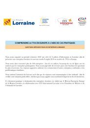 Comprendre la TVA en Europe - CCI international Lorraine