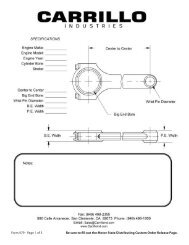 (bolted rod) Custom Rods - Motor State Distributing