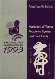 Attitudes of Young People to Ageing and the Elderly - National ...