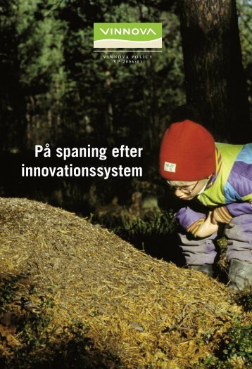 PÃ¥ spaning efter innovationssystem - Vinnova