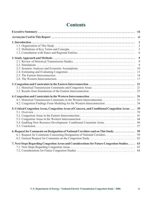 National Electric Transmission Congestion Study - W2agz.com