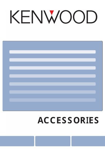 Open PDF (93 KB) - Kenwood