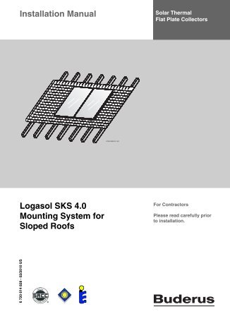 Installation Manual Logasol SKS 4.0 Mounting System for ... - Buderus