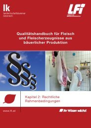 Qualitätshandbuch für Fleisch und Fleischerzeugnisse aus ...