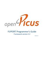 FLYPORT Programmer's Guide - IIIT