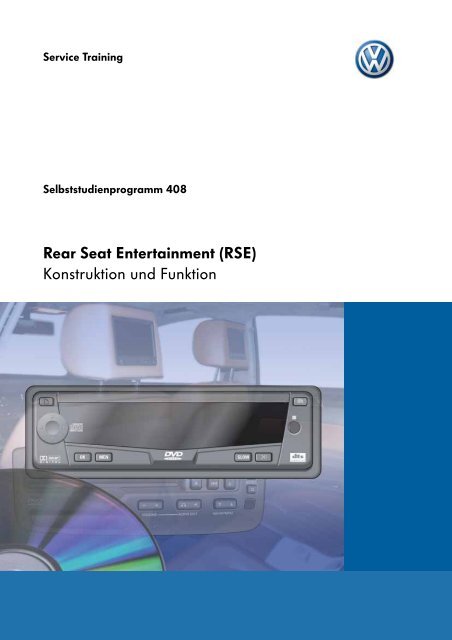 SSP408-Rear Seat Entertainment (RSE) - VWClub.BG