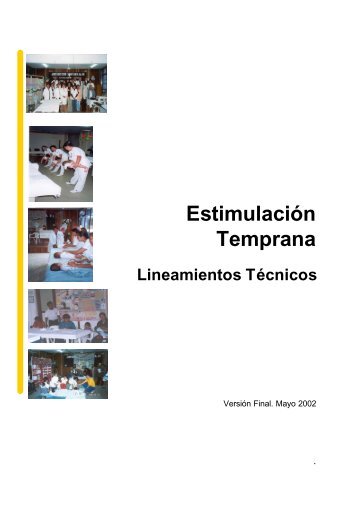 Estimulación temprana - Secretaría de Salud :: México