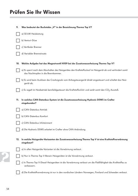 SSP 416 - Zusatzheizungen - Teil 2 Volkswagen ... - VWClub.BG