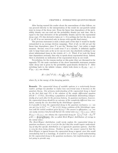 Quantum Field Theory I