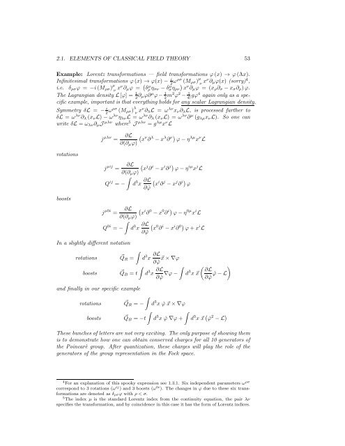 Quantum Field Theory I