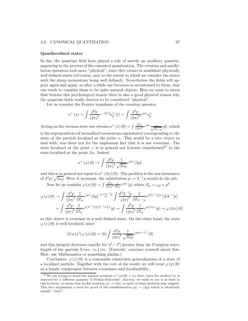 Quantum Field Theory I