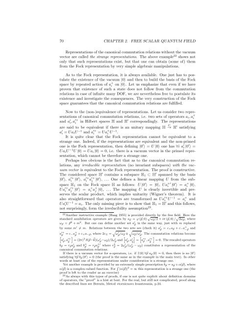 Quantum Field Theory I