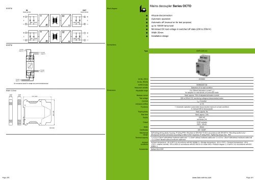 catalog TELE - CONTA-CLIP