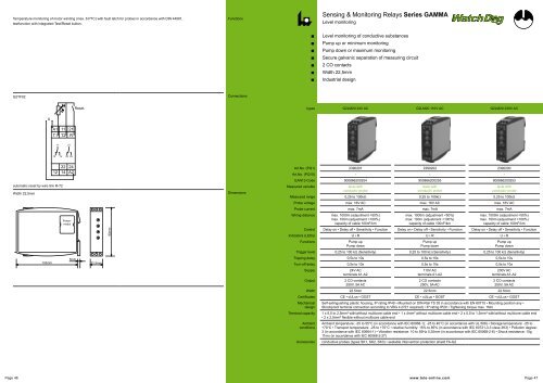 catalog TELE - CONTA-CLIP