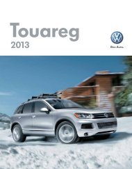 Download the 2013 Touareg Brochure - Volkswagen Canada