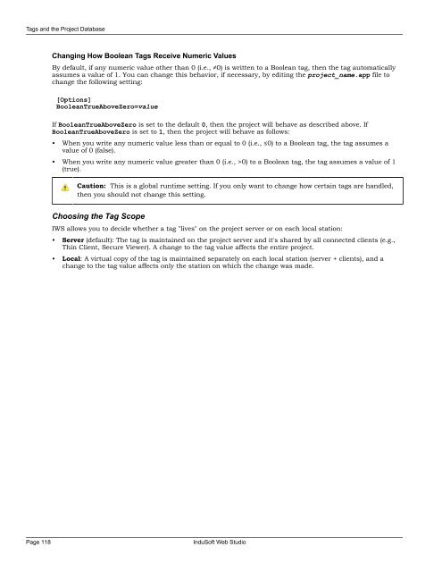 Technical Reference Manual - InduSoft