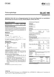 GLUC HK - diatools AG