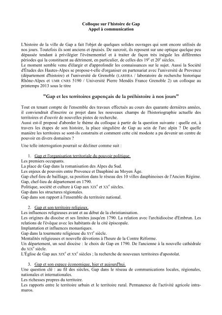 appel Ã  communication - Calenda