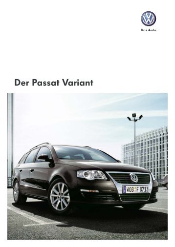 Der Passat Variant - VW Passat