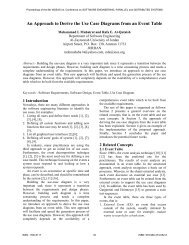 An Approach to Derive the Use Case Diagrams from an Event Table