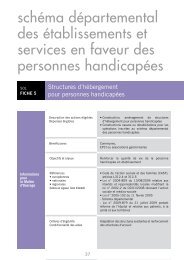 Structures d'HÃ©bergement pour Personnes HandicapÃ©es