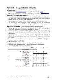 Logotechnical Analysis of Psalm 35 - labuschagne