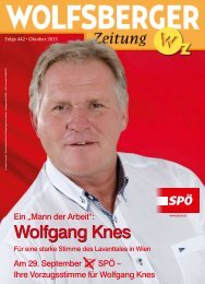 Wolfgang Knes - Wolfsberger Zeitung
