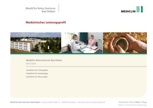 Download PDF - MediClin Reha-Zentrum Bad DÃ¼ben