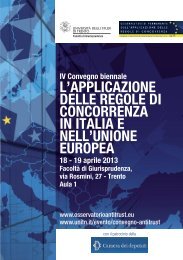 Brochure (it) (1,0 MB) - Università degli Studi di Trento