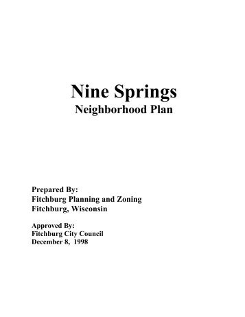 Nine Springs - City of Fitchburg