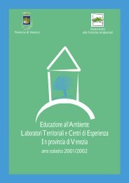 I Laboratori Territoriali di Educazione Ambientale - Assessorato alle ...