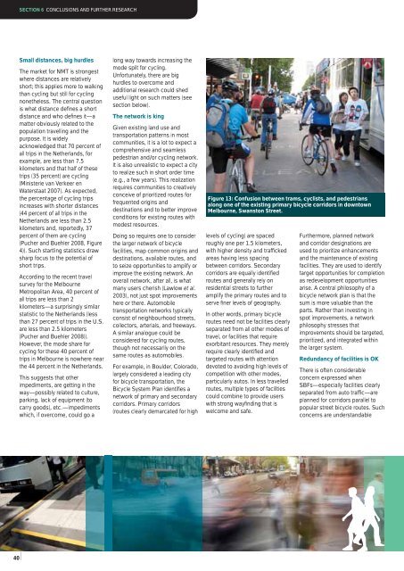 Walking and Cycling International Literature Review - Department of ...