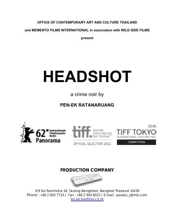 Headshot Presskit FINAL - Memento Films International