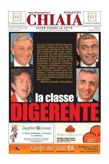 la classe digerente - CHIAIA MAGAZINE