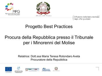 Progetto Best Practices Procura della Repubblica presso il ...