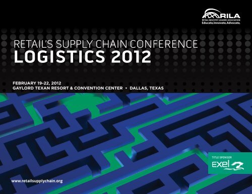 Logistics 2012 - Retail Industry Leaders Association