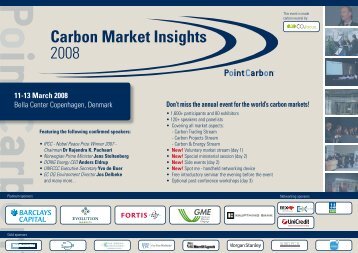 Carbon Market Insights 2008 - bvek