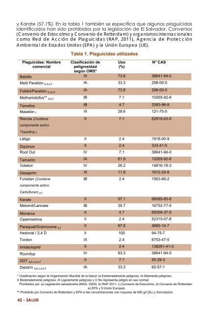 Revista Salud. Enfermedad Renal Crnica de las Comunidades Agrcolas